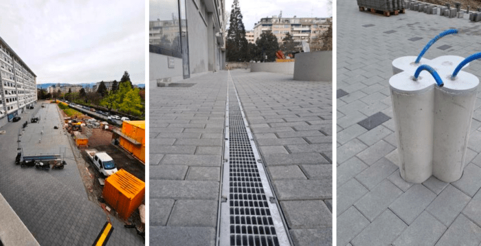 Réaménagement d’espaces publics